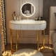 Белый стол 80 см + шикарное зеркало в стиле Yage