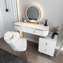 Light luxury Nordic dressing table modern simple Net red ins bedroom dressing table multi-functional storage cabinet