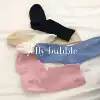 * jelly bubble*2021 new mid-tube socks wild literature and art Korea ins candy color college style socks
