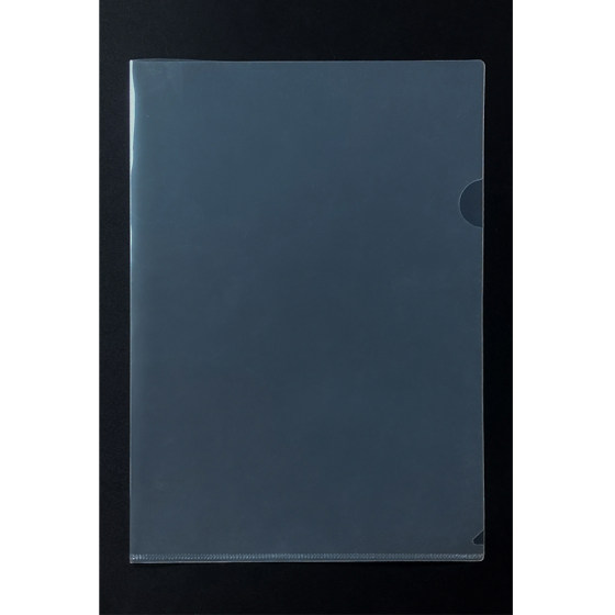 A3文件夹透明文件套 L型单片夹A4单页夹文具保护套三边封套资料夹