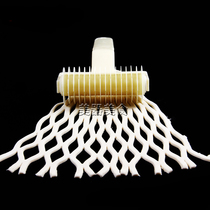 Plastic noodle net knife Hotel plate decoration embellishment restaurant artistic conception dish dim sum not stick plate set plate creative