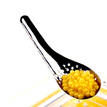 Stainless steel fish seed spoon molecular gourmet cooking tools restaurant hotel chef supplies ball capsule chicken tail bartender