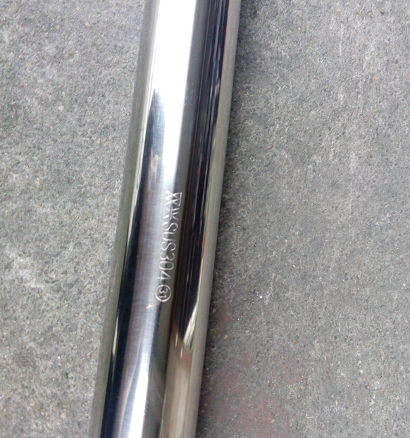 Double-Hindu 304 outer diameter 25mm stainless steel tube decorative tube bright tube welded pipe clothesline thickened 1 5 thick