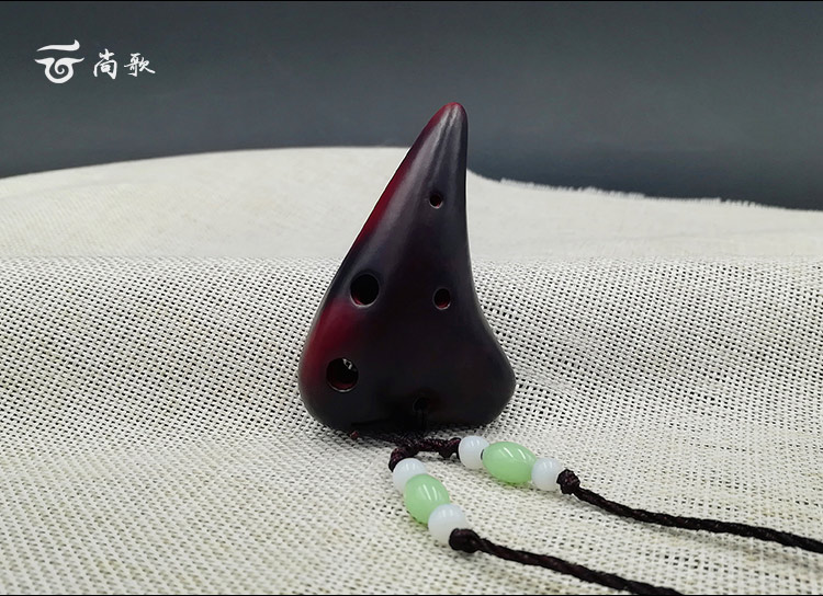 Mini Ocarina hun khói Vòng cổ 6 lỗ Mặt dây chuyền dễ thương Sáu lỗ Super Treble F-Modified Nhạc cụ Q3zetM8NZ8 - Nhạc cụ dân tộc đàn nguyệt cầm