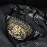 Оригинальная дизайнерская трендовая нагрудная сумка, поясная сумка, сумка через плечо подходит для мужчин и женщин, рюкзак, небольшая сумка, в корейском стиле