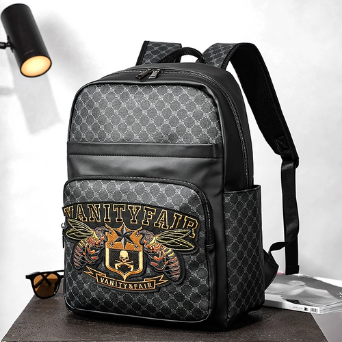 Оригинальный дизайнерский рюкзак, ноутбук, ранец, сумка, с вышивкой, принт