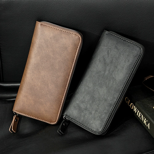 Модный бумажник, барсетка, сумка, вместительный и большой кошелек, городской стиль