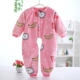 Mùa thu và mùa đông em bé flannel jumpsuit 0-1 nữ bé 3 nam 2 dịch vụ tại nhà dày