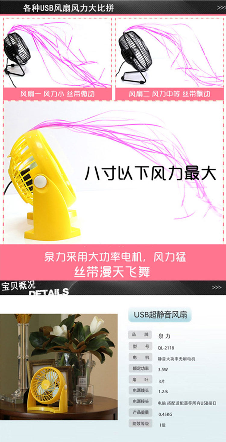 Ventilateur USB - Ref 402178 Image 19