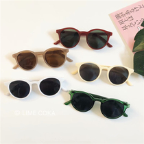 New Korean texture childrens sunglasses Childrens sunglasses