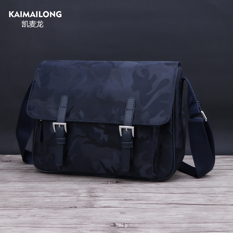 Cameron Nylon Messenger Bag Men's Bag Shoulder Bag Men's Bag Oxford Spinning Korean Style Casual Canvas Bag Backpack Trendy