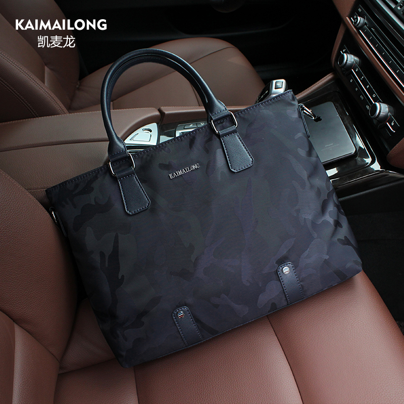 Men's Bags Tote Bag Business Shoulder Bag Tide Casual Bag Oxford Cloth Shoulder Bag Cross-body Bag Briefcase Men's Bag