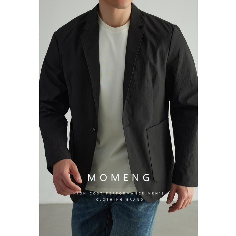 [Same Style as Lei Zong] Traveler Series Lightweight Suit, Portable Casual Business Men's Blazer for Spring and Autumn
