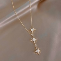 Hong Kong (designer) RVY 2021 New Tide eight star necklace female light luxury niche choker simple