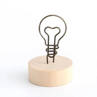 Деревянная основа, лампочка