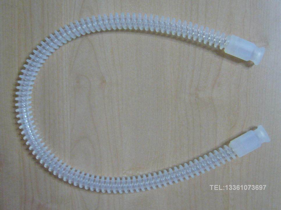 60cm新生儿婴儿硅胶呼吸管路/重复式呼吸机硅胶波纹管(直径10mm)