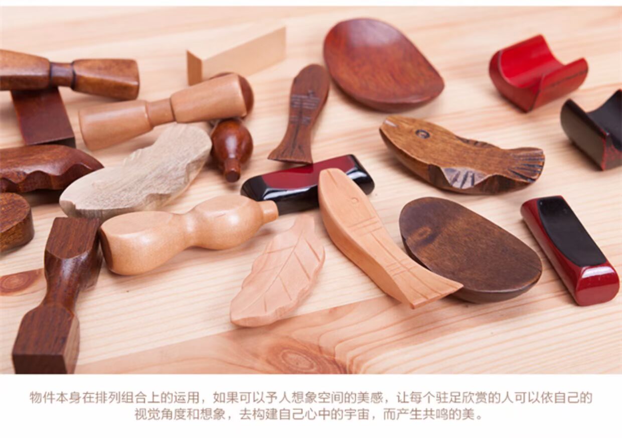 Cuộc sống sáng tạo đồ trang trí nhà bếp Nhật Bản bộ đồ ăn bằng gỗ đũa gỗ cá nhỏ lá đũa đũa đũa giá ghế - Đồ ăn tối khay đựng thức ăn