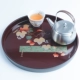 Nhật Bản nhập khẩu sáng tạo khay trà gỗ rắn Nhật Bản ăn sáng bánh mì trái cây và khay trái cây bằng gỗ - Tấm gia dụng gỗ