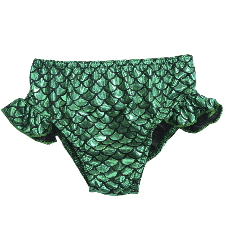 Bộ đồ bơi nàng tiên cá bikini bikini chia ba mảnh phù hợp với áo tắm bé gái đi biển chống nắng băng lãng mạn đồ bơi trẻ em phim hoạt hình