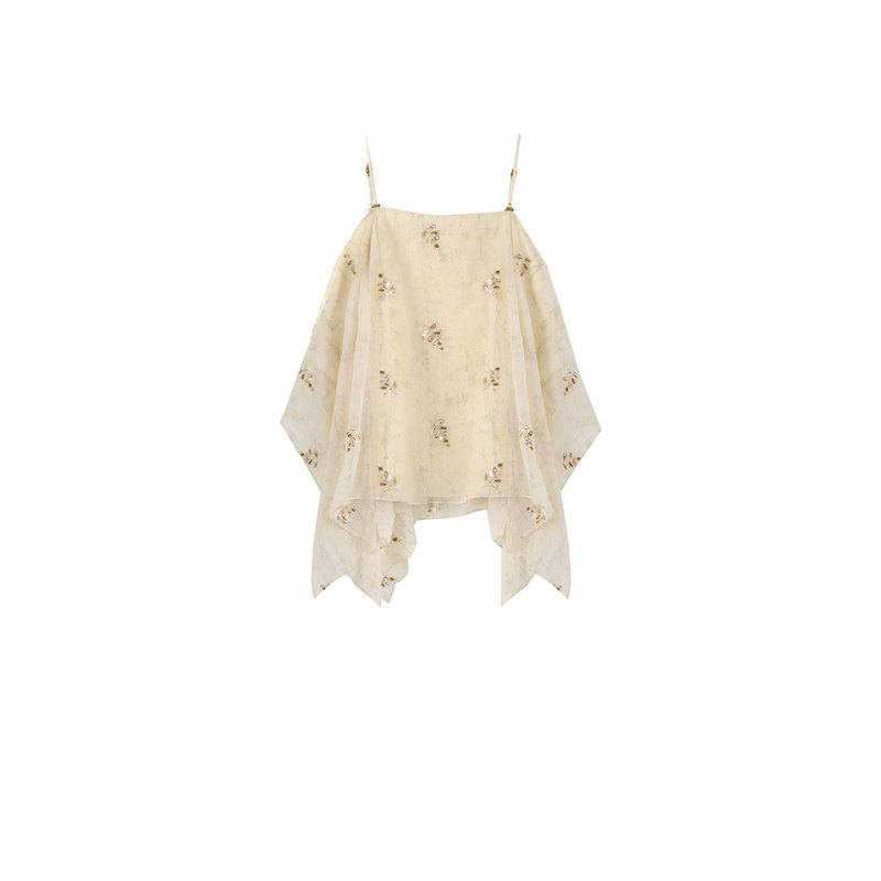 Golden Branch Embroidery Set - Camisole/Skirt Golden Branch Embroidery Set - Camisole/Skirt