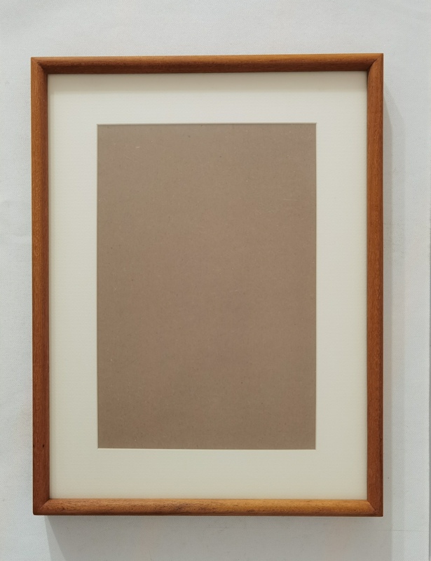 Teak Solid Wood 20inch Picture Frame for Wall Hanging in Living Room, Bedroom, Study, Office, for Hanging Paintings, Oil Paintings, Calligraphy, Photos, Posters