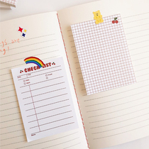 South Korean malling booth cherry leave a message to sign this cute note little Benko Toyamoto To-do Cheat Paper