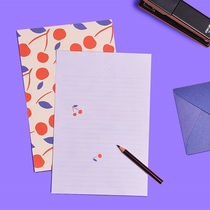 Japan Iplaybox Small Freshening Love Letters Romance Letter Paper Ins Brief Letter Design Writing Envelope Suit