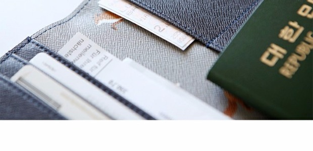 Hàng ngày xác thực như Hàn Quốc dễ thương phim hoạt hình dài ví vé tài liệu du lịch bao bì cặp đôi hộ chiếu - Túi thông tin xác thực bao đựng giấy tờ