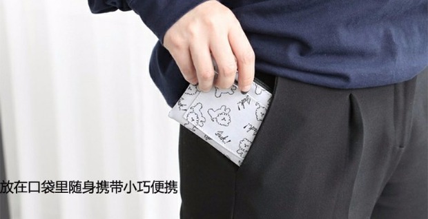 Biểu tượng chính hãng Hàn Quốc dễ thương ví mini coin móc túi xách tay son môi nhỏ tươi gói thẻ phụ nữ ví