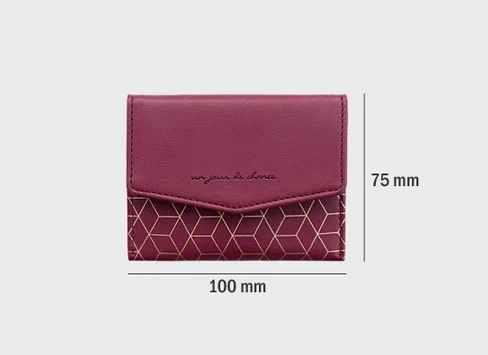 Hàn Quốc Iconic khóa nhỏ đồng xu tươi ví dễ thương đặt thẻ phụ nữ chủ thẻ mini gói thẻ siêu mỏng ví lv