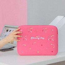 with alice Korean embroidery notebook computer bag 13 inch macbook air shockproof liner bag