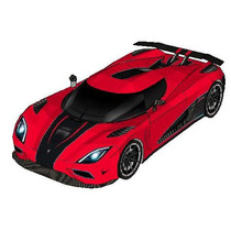 Paper mold making book DIY manual work educational toy simulation car model konissegg car 3D paper model