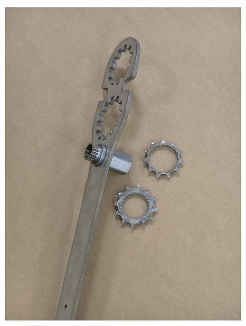 0011 Multifunctional Bicycle Flywheel Fixing and Disassembly Tool, Replacement for Chain Wrench, Bicycle Wrench Tool