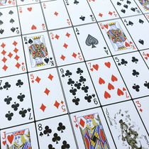 Featured Art Emulation Poker Pattern Tile Small Flower Brick Chess room Restaurant chain background wall brick anti-slip floor tiles