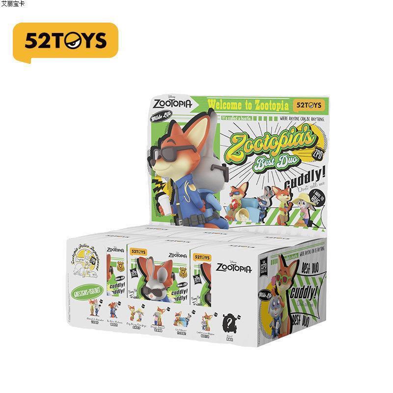 52Toys Official Disney Zootopia Nick and Judy Perfect Partner Blind Box Trendy Toy Desktop Decoration for Girls 52Toys Official Disney Zootopia Nick and Judy Perfect Partner Blind Box Trendy Toy Desktop Decoration for Girls