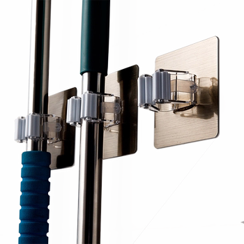 Shuangqing hole-free powerful viscose mop hook wall hanger