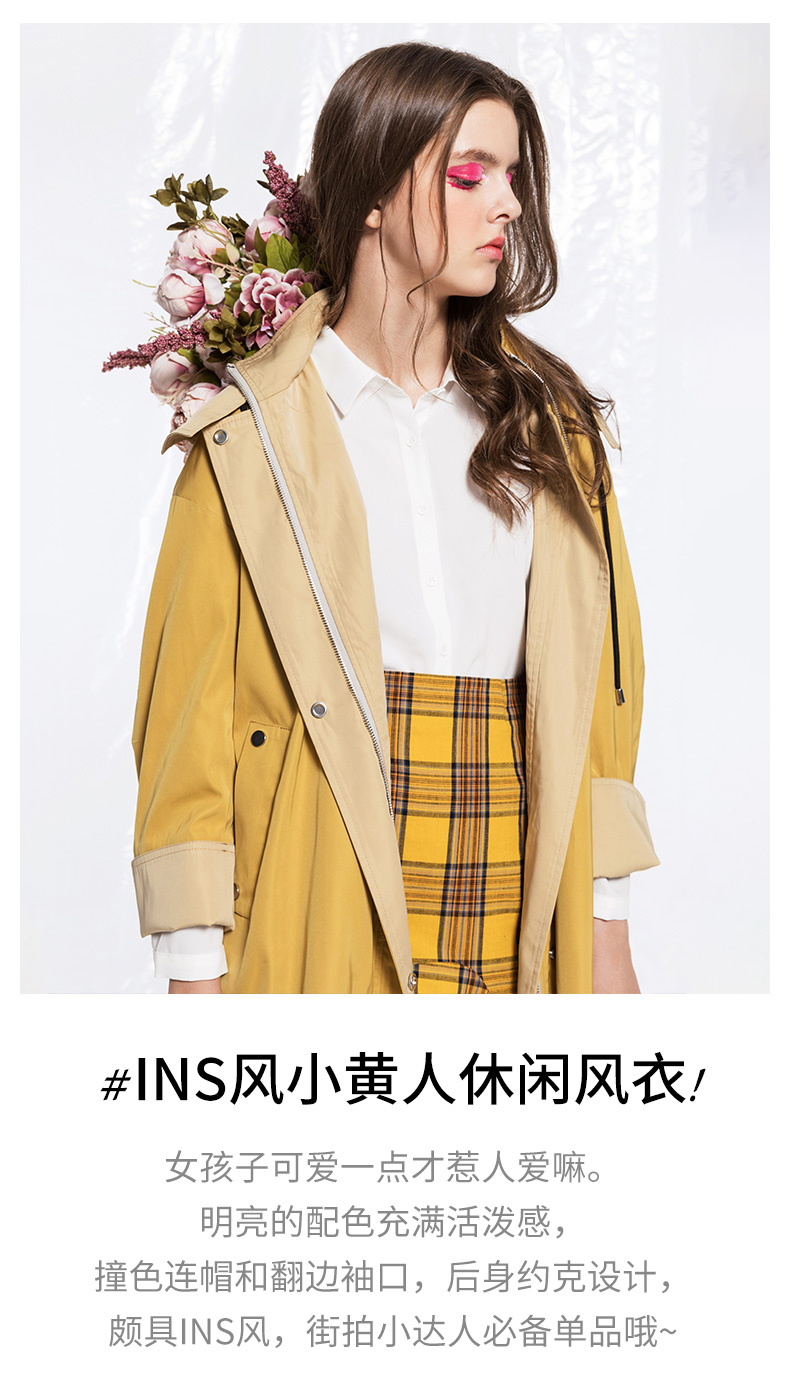 Trench pour femme LAGOGO    en Polyester - Ref 3226998 Image 7