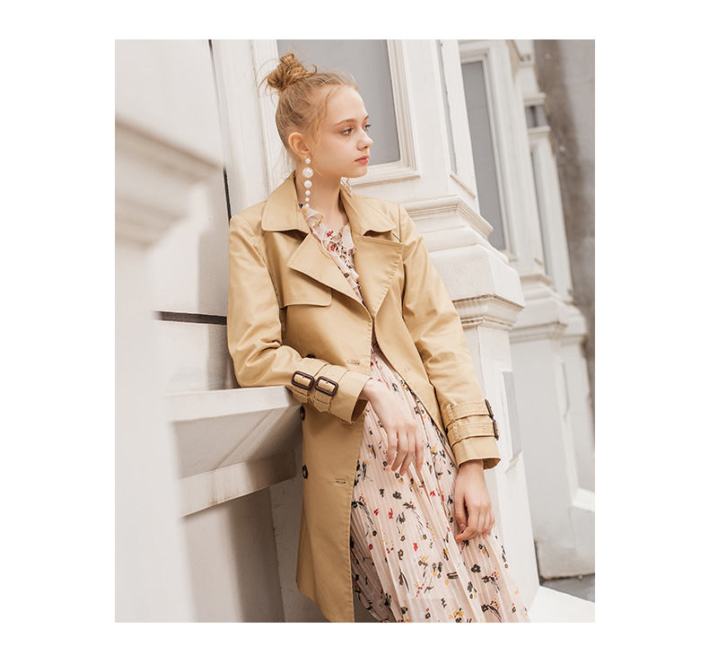 Trench pour femme LAGOGO    en Coton - Ref 3227934 Image 27