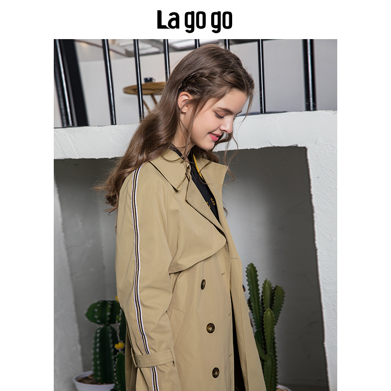 Trench pour femme LAGOGO    en Polyester - Ref 3227228 Image 3