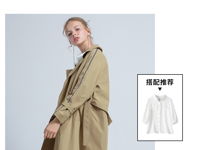 Trench pour femme LAGOGO    en Polyester - Ref 3227228 Image 20