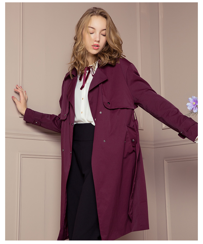 Trench pour femme LAGOGO    en Nylon - Ref 3226386 Image 12