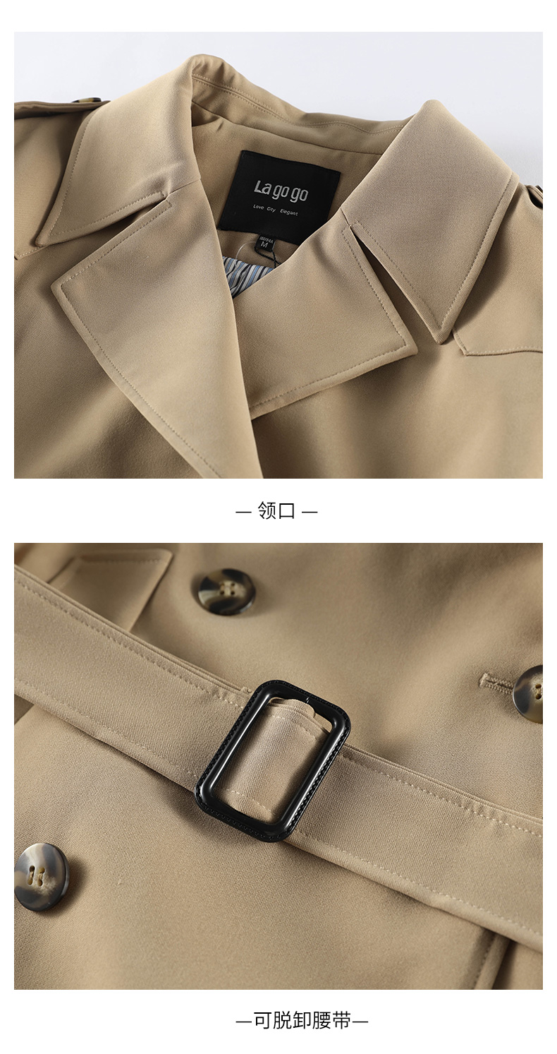 Trench pour femme LAGOGO    en Polyester - Ref 3227436 Image 28