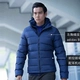 Adidas down jacket nam 2018 mùa đông mỏng phần trùm đầu chống gió ấm áp thể thao xuống áo khoác DM1965