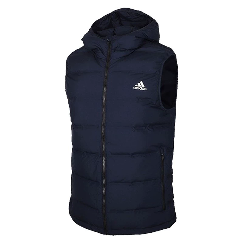 Adidas nam 2019 mùa đông mới thể thao áo khoác trùm đầu ấm áp áo khoác xuống vest DZ1393 - Áo thể thao