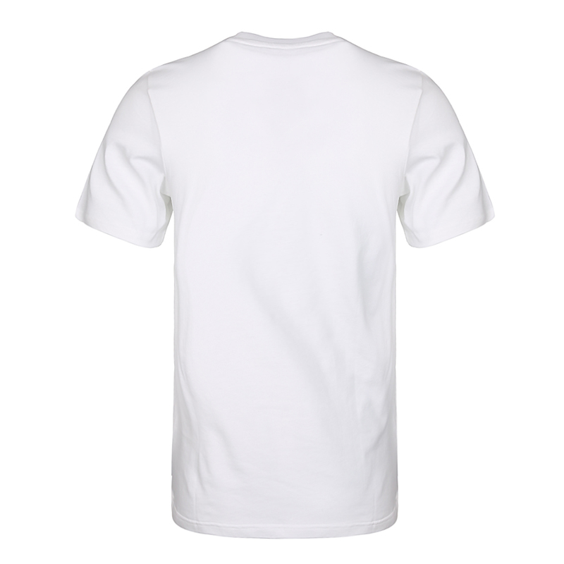 Áo sơ mi nam tay ngắn 2019 hè mới dệt kim thoáng khí cổ tròn cotton mềm mại thể thao 853400-30 - Áo phông thể thao áo thun lạnh the thao nam