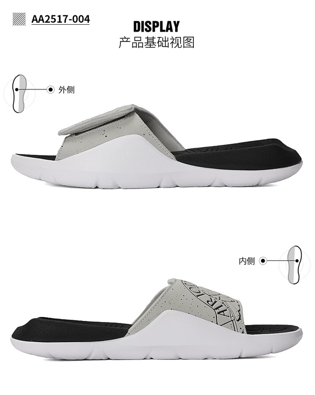 Giày Nike nam AJ11 Joe 11 Phục Sinh màu xám mát mẻ thể thao xu hướng bãi biển và dép đi trong nhà AA2517-003