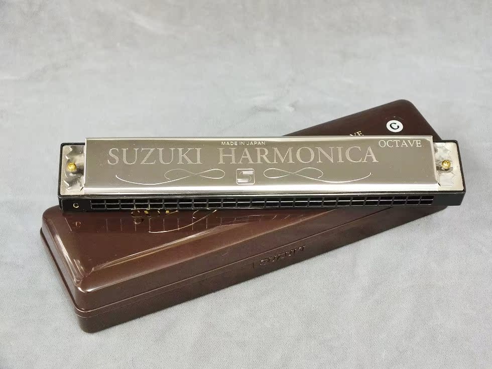 Made in Japan SUZUKI Suzuki accent harmonica SU-24 C# key 24-hole Octave Japan