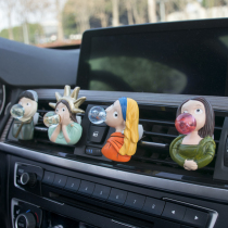 Car air conditioning outlet aromatherapy personality creative car decoration Net red goddess car cute small ornaments