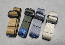 Special price succinct and strong and durable nylon Tactical belt anti-metal allergy