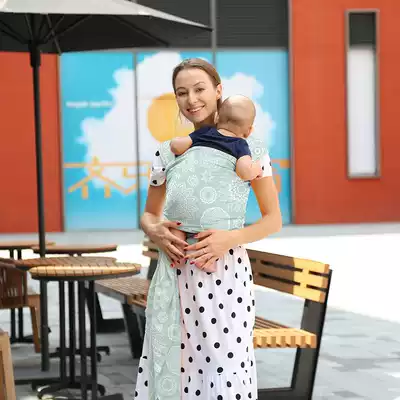 Two-way elastic baby back towel wrapped front hugging baby multi-function Sears newborn toddler four seasons hugging baby bag bag